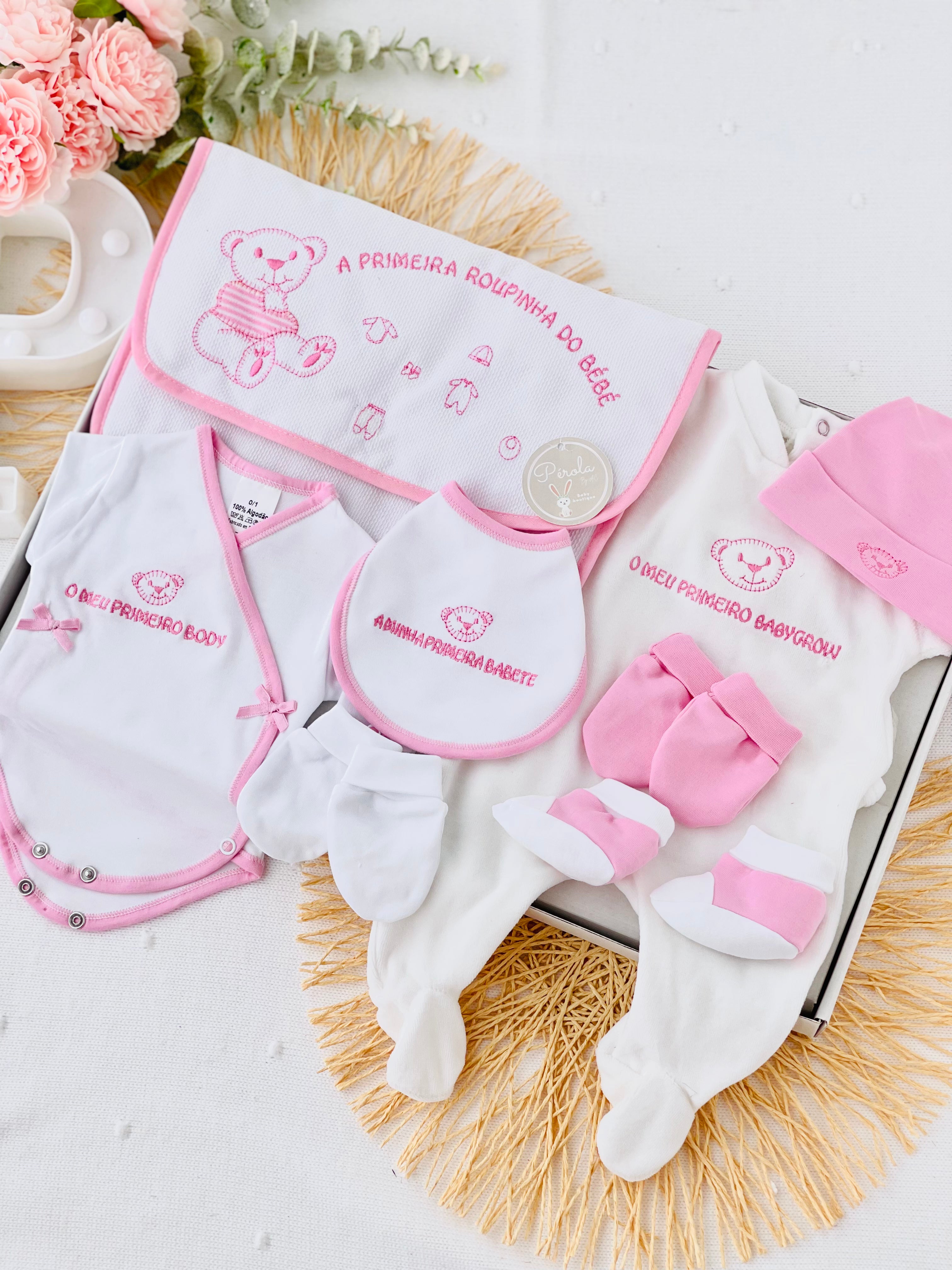 Conjunto primeira deals roupinha