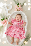 Vestido moranguinhos 3-18M