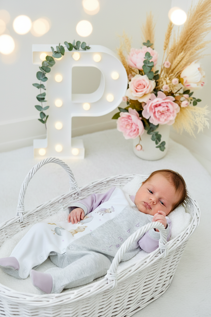 Babygrow animais da quinta (com carda) 9m 12m 18m