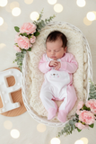 Babygrow tema orelhinhas algodão