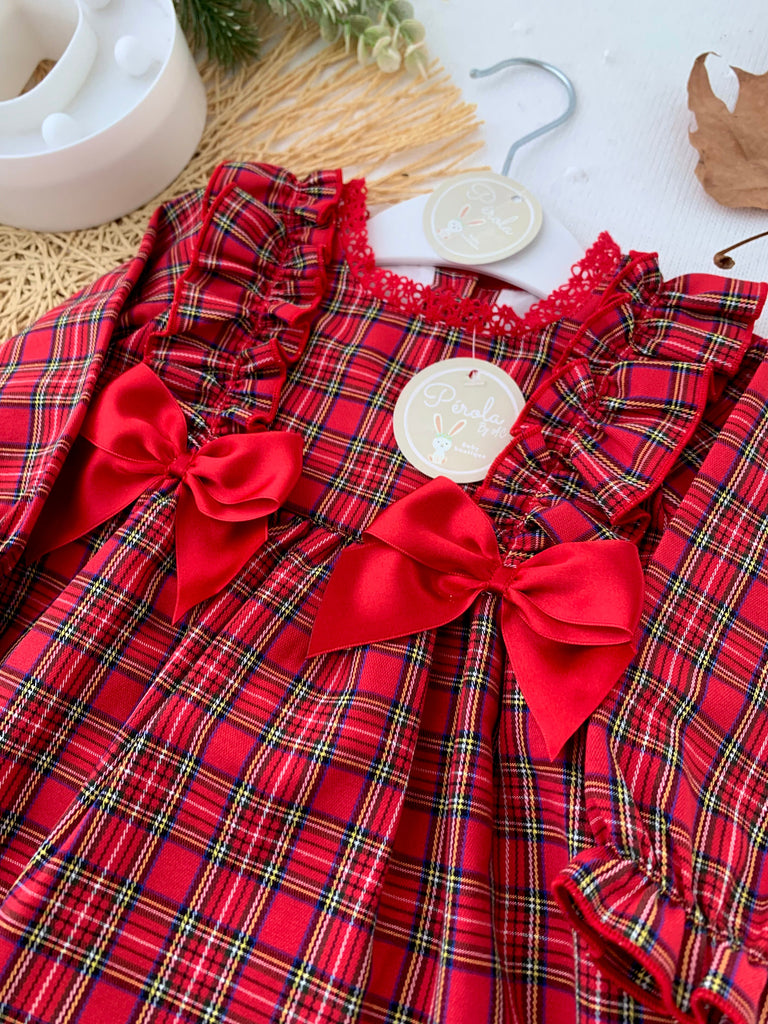 Conjunto Madalena: Vestido e tapa fraldas