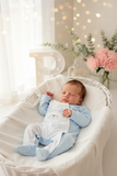 Babygrow tema orelhinhas algodão