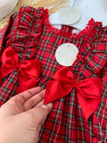 Conjunto Madalena: Vestido e tapa fraldas