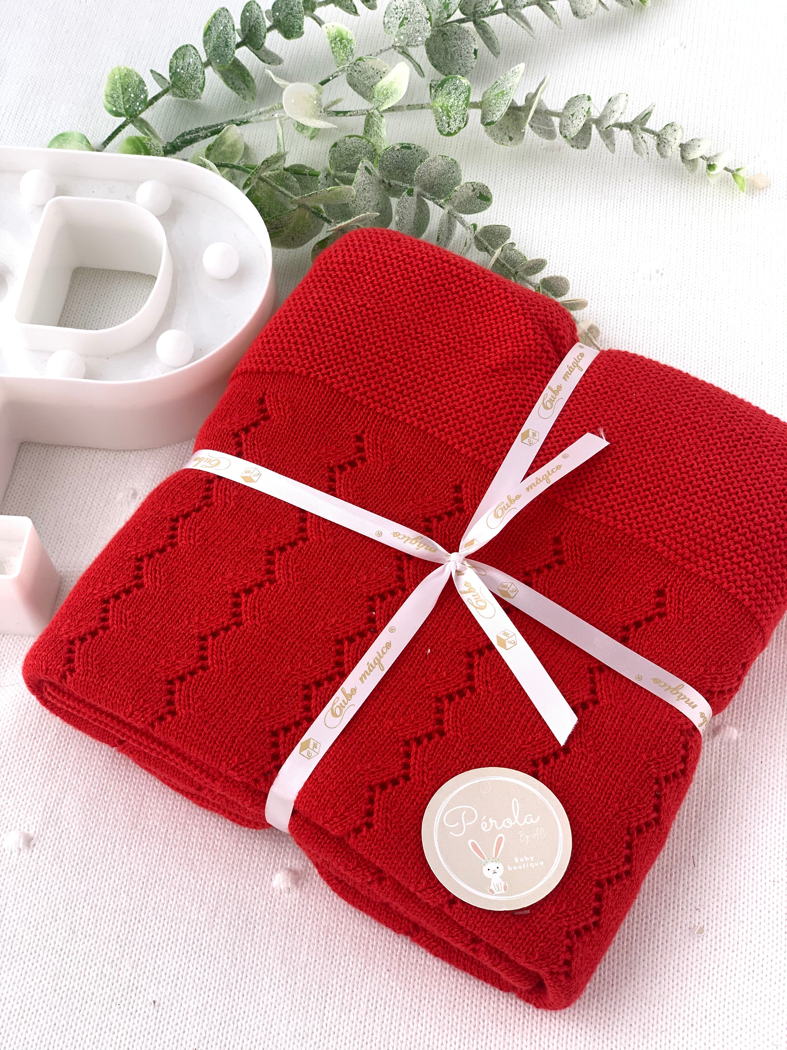 Manta malha 100% algodão zigzag