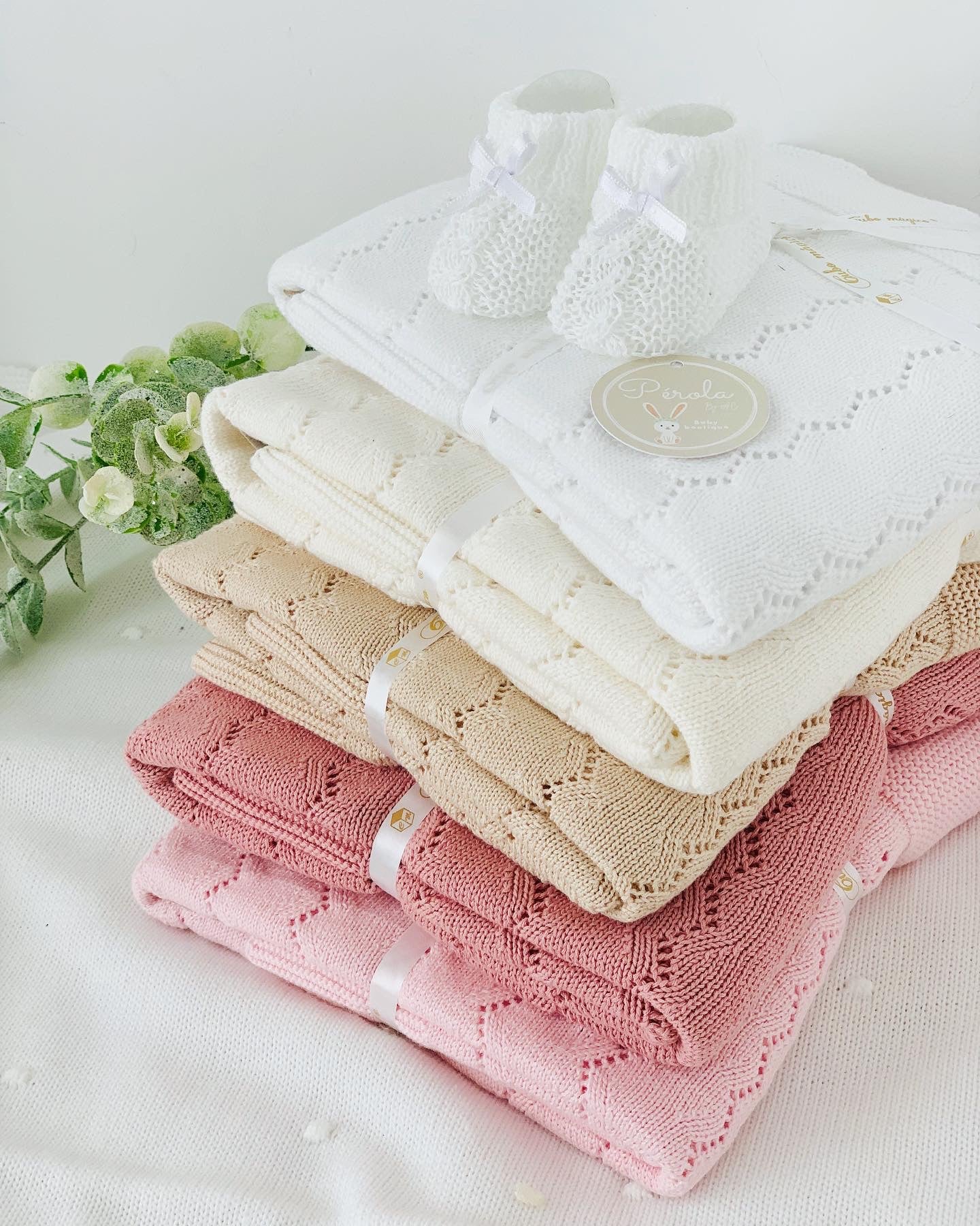 Manta malha 100% algodão zigzag