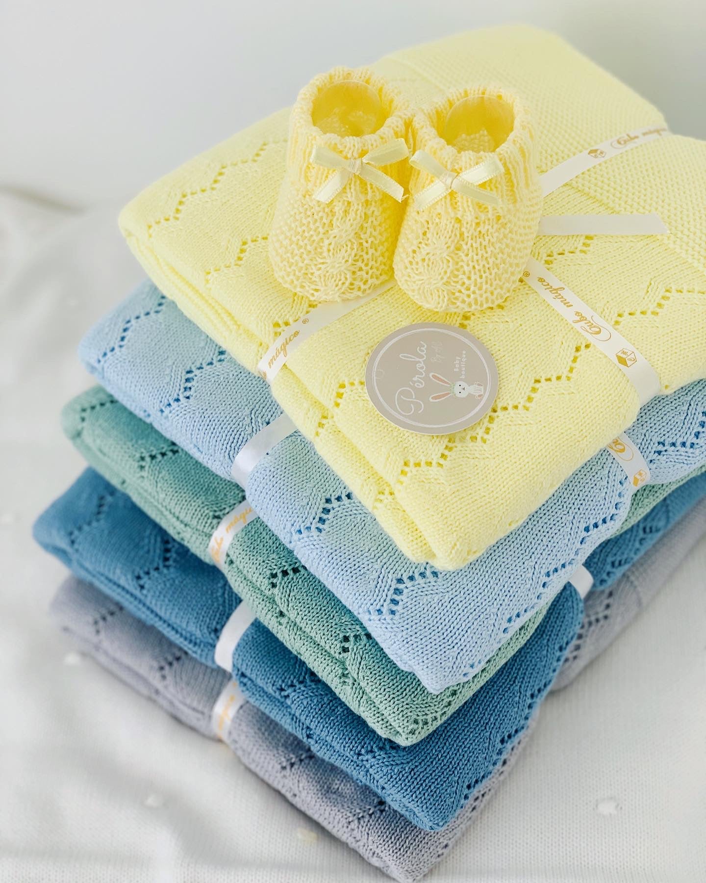 Manta malha 100% algodão zigzag