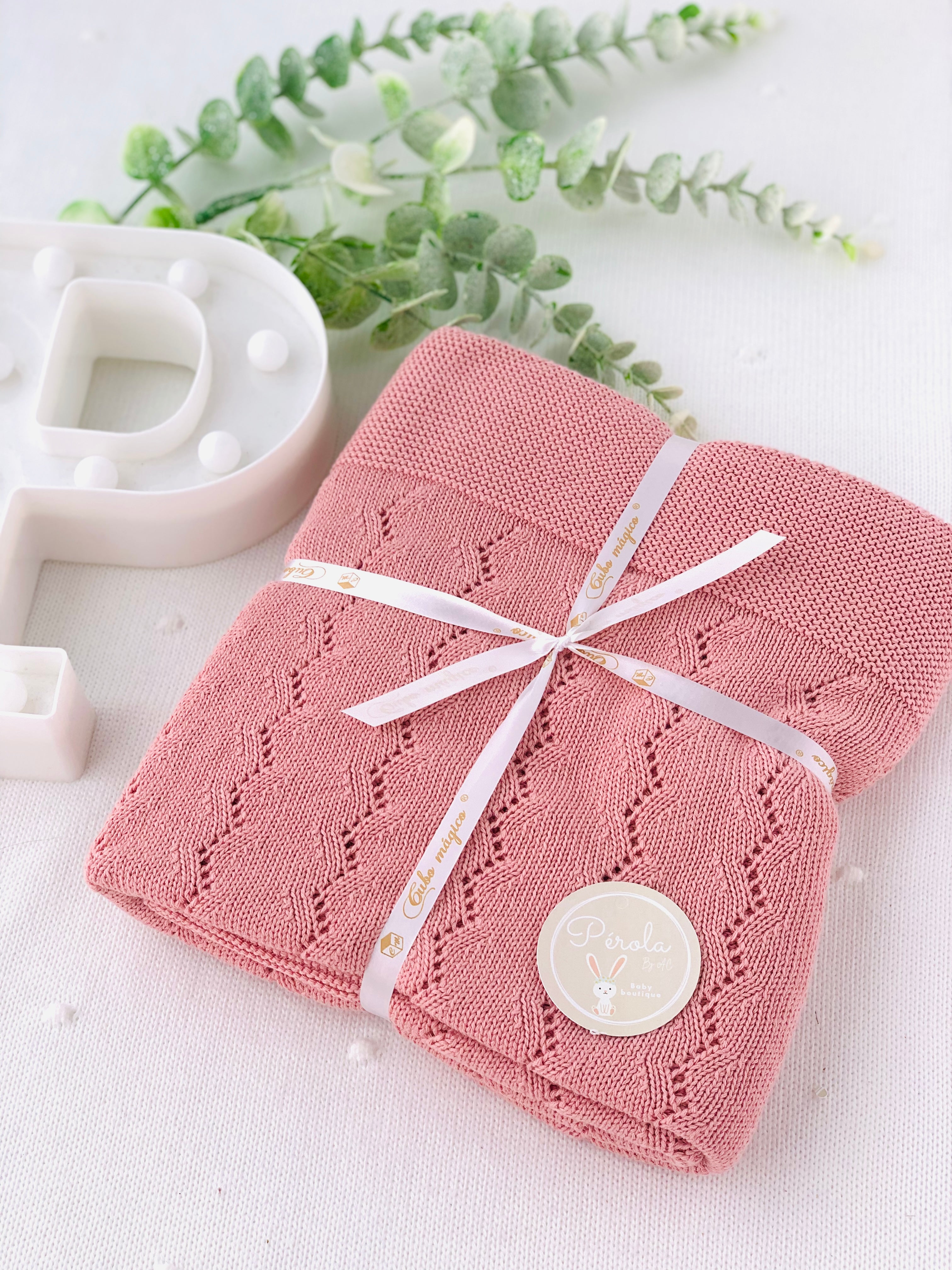 Manta malha 100% algodão zigzag