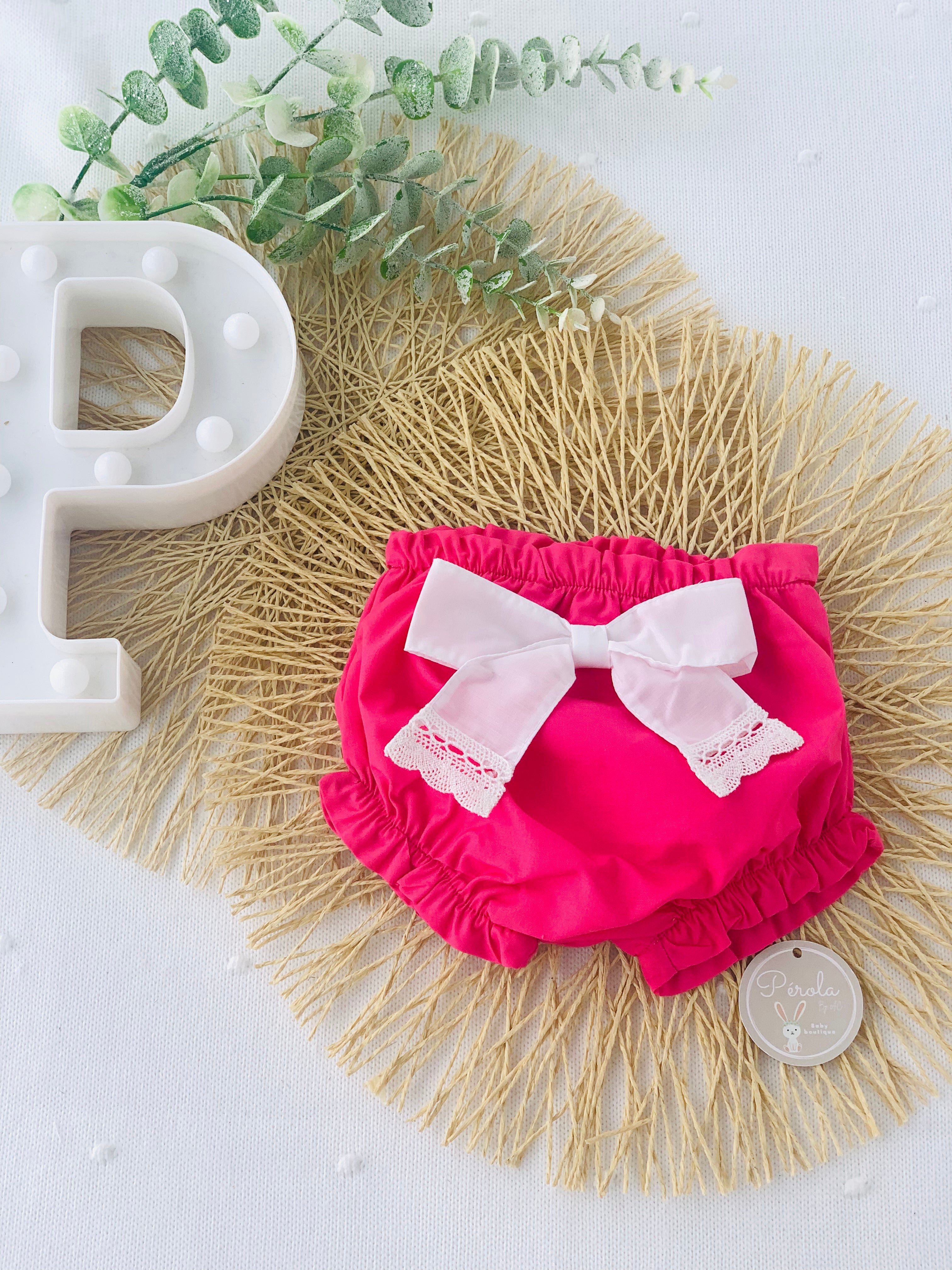 Tapa fraldas com laço