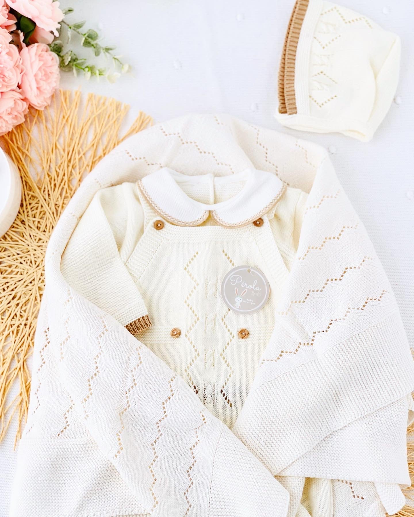 Manta malha 100% algodão zigzag