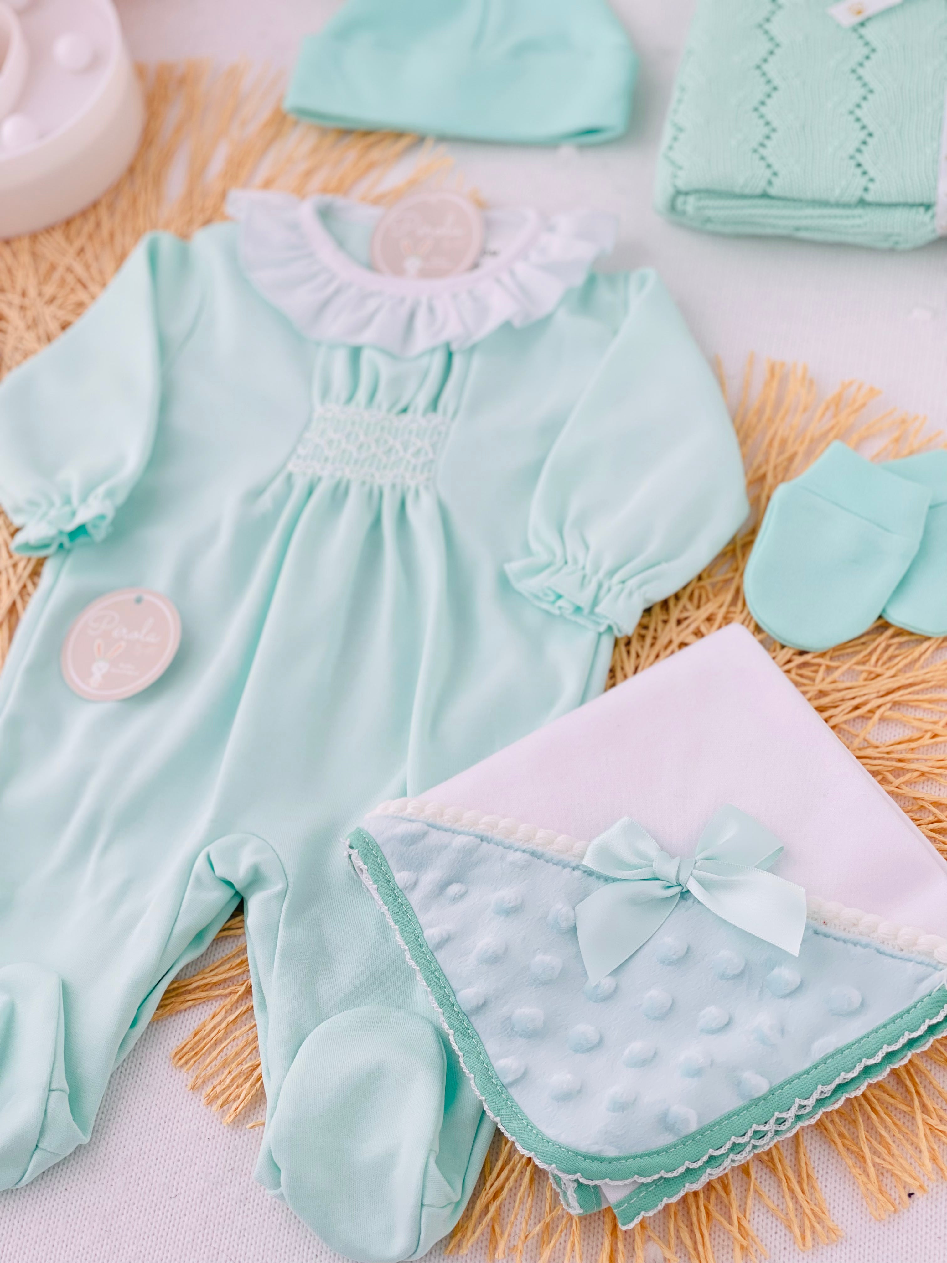 Babygrow favos em algodão