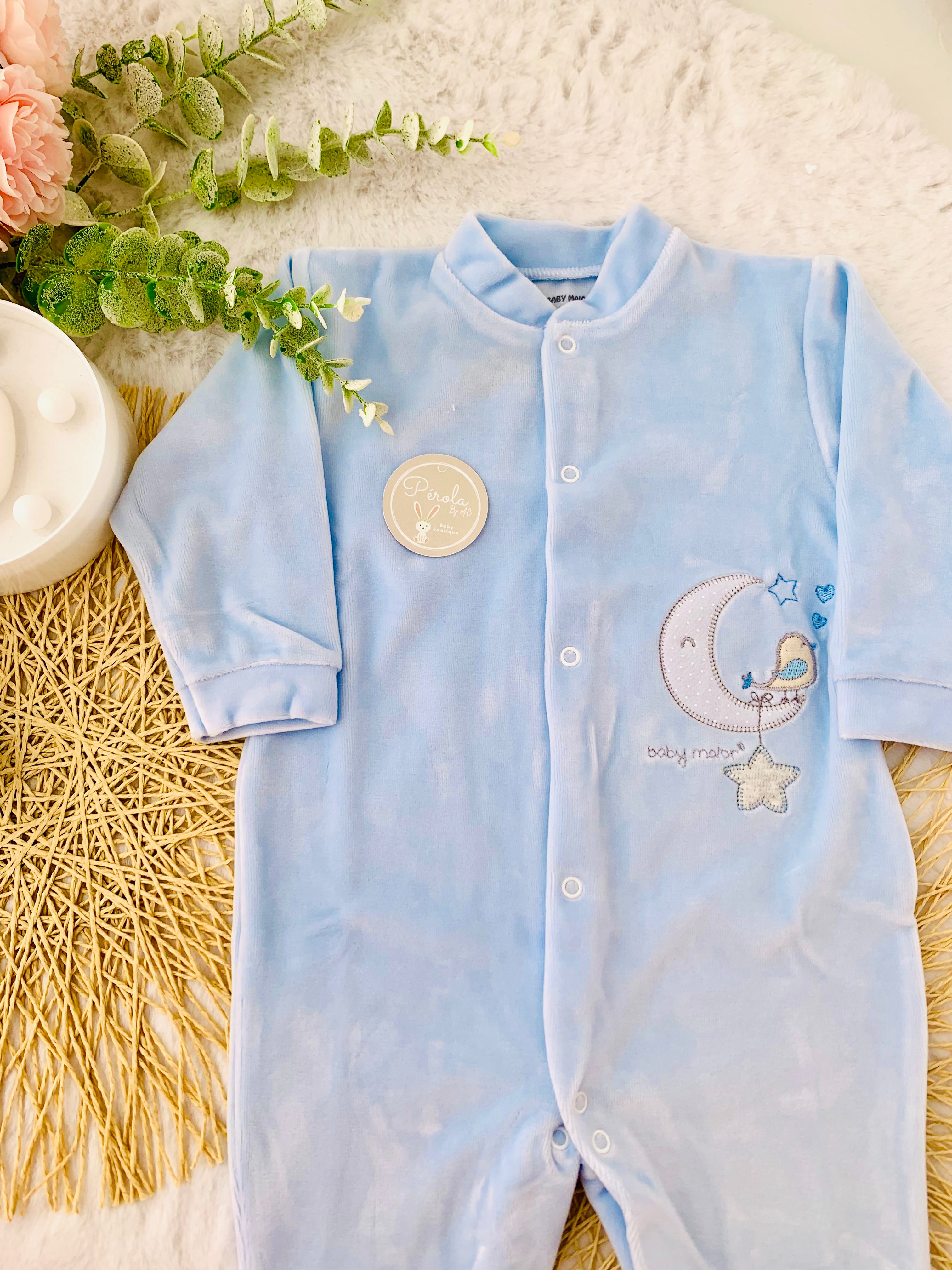 Babygrow veludo 12M