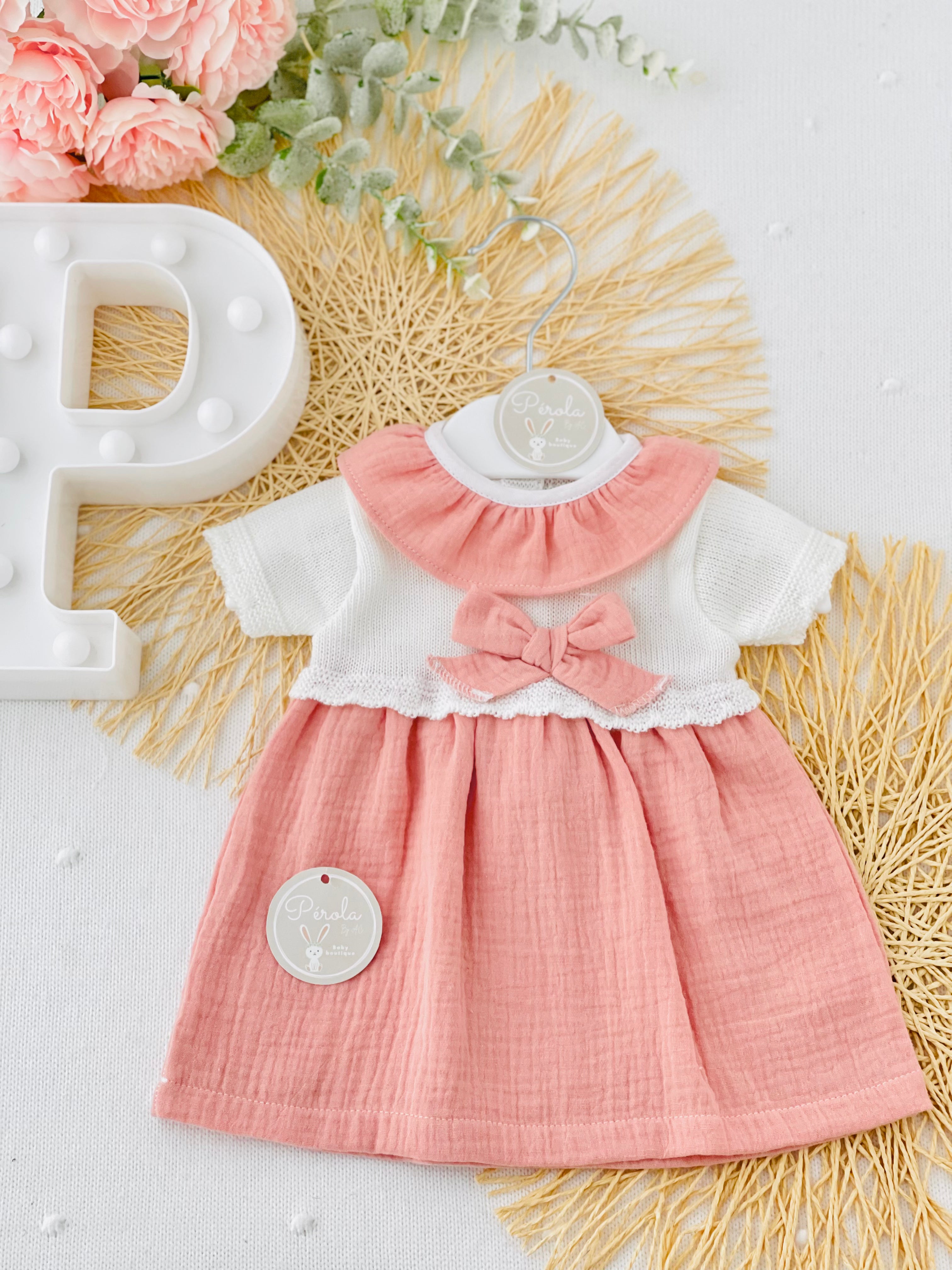 Vestido em musselina