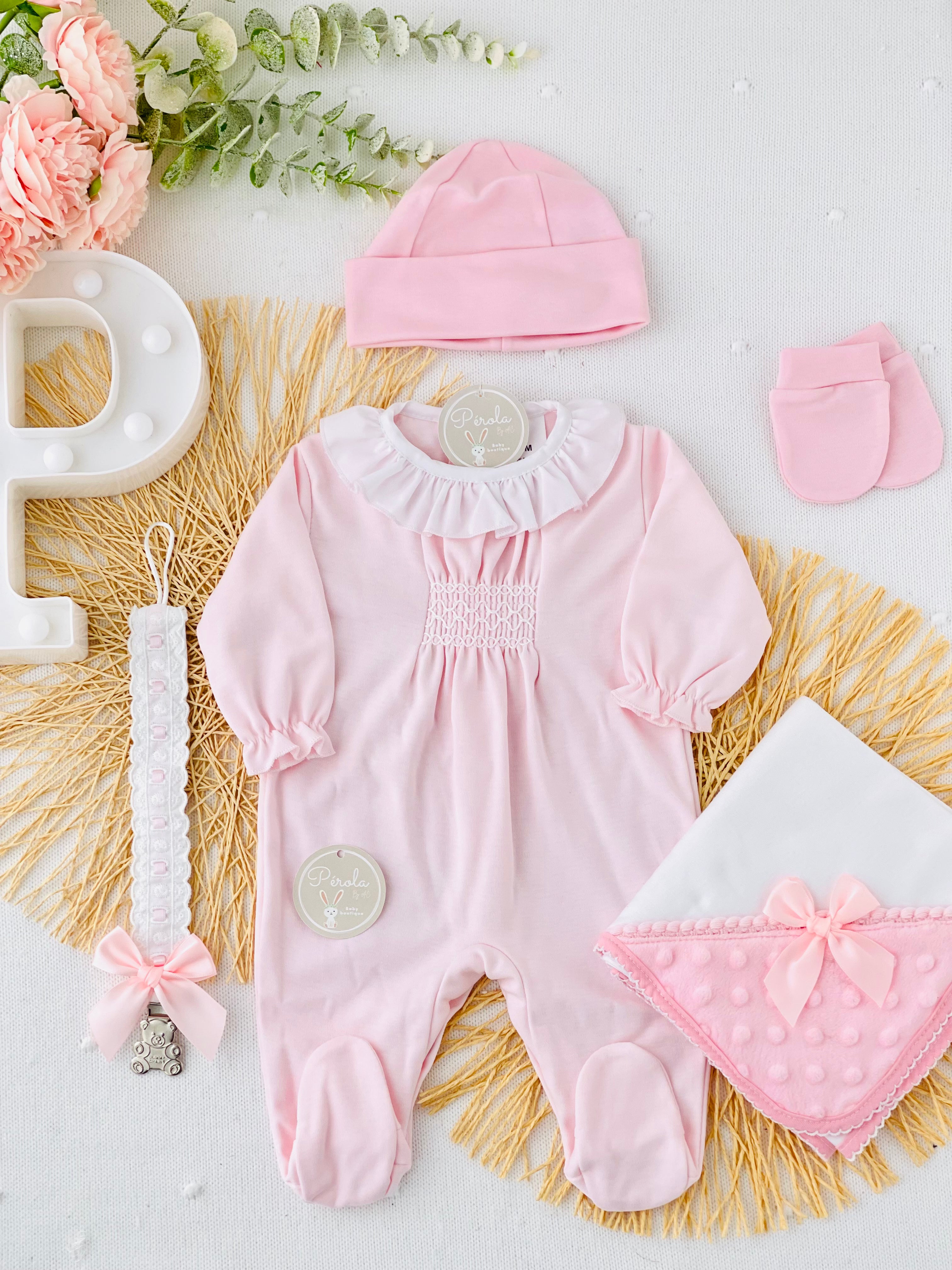 Babygrow favos em algodão