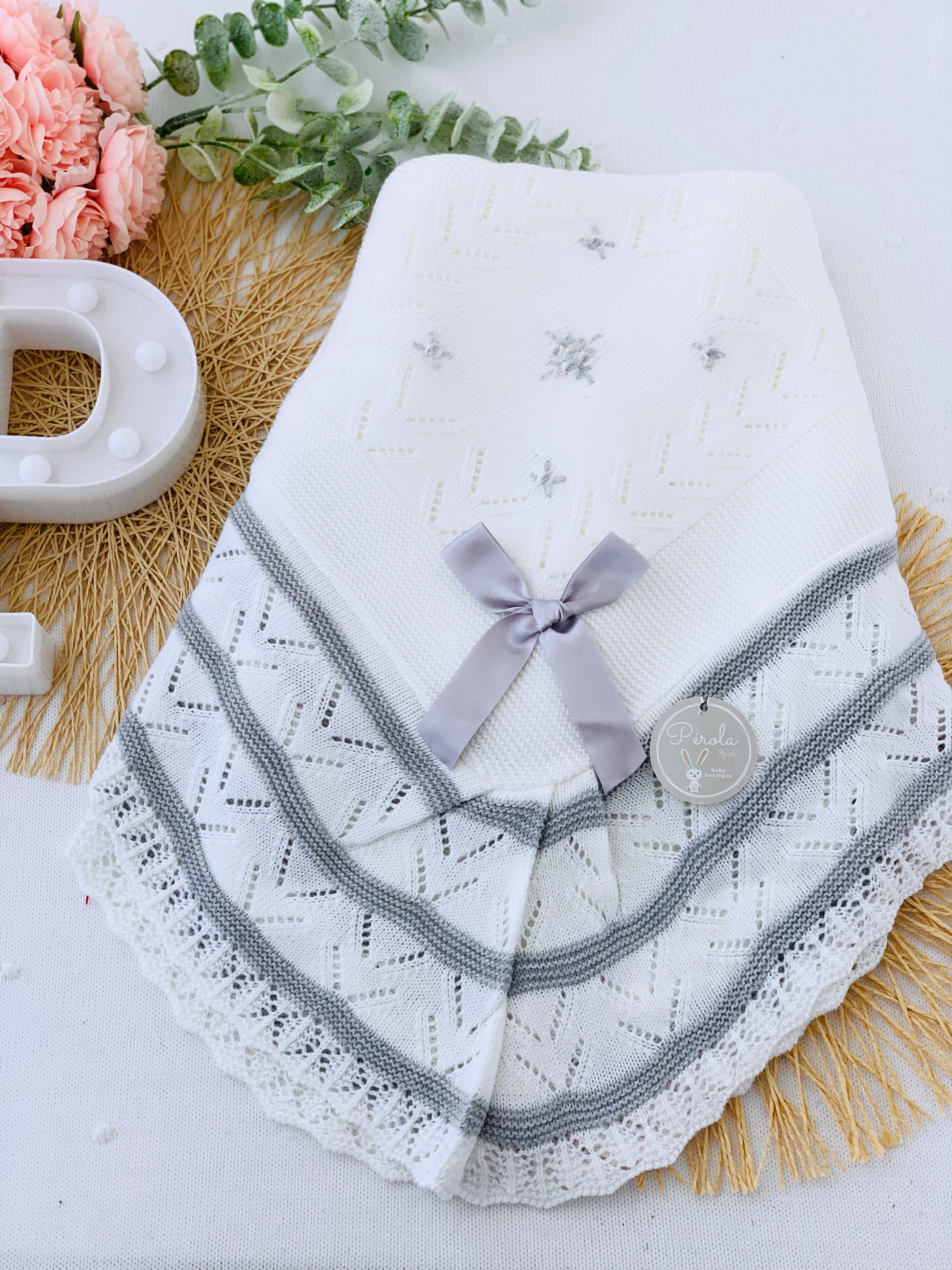 Manta / Xaile em malha