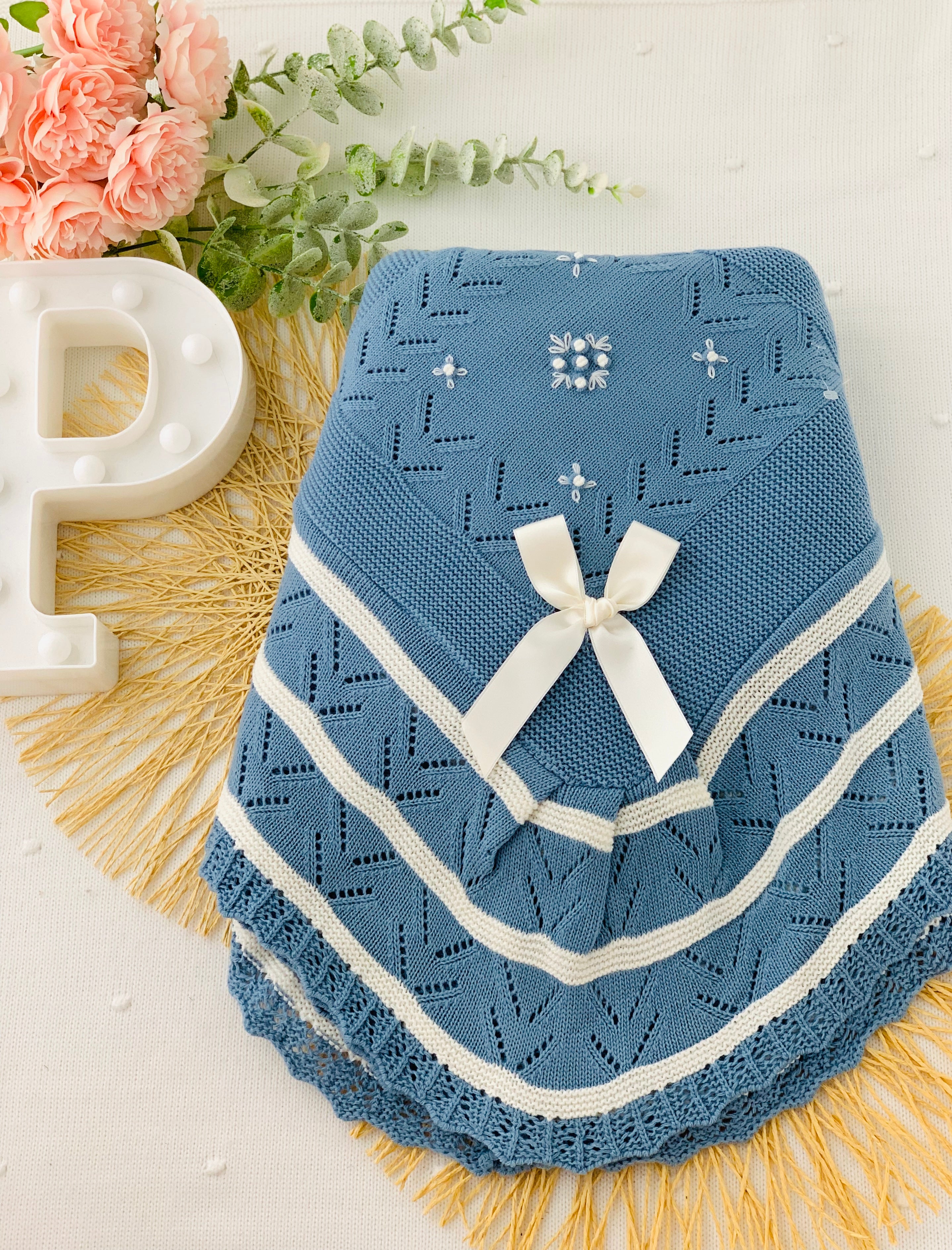 Manta / Xaile em malha