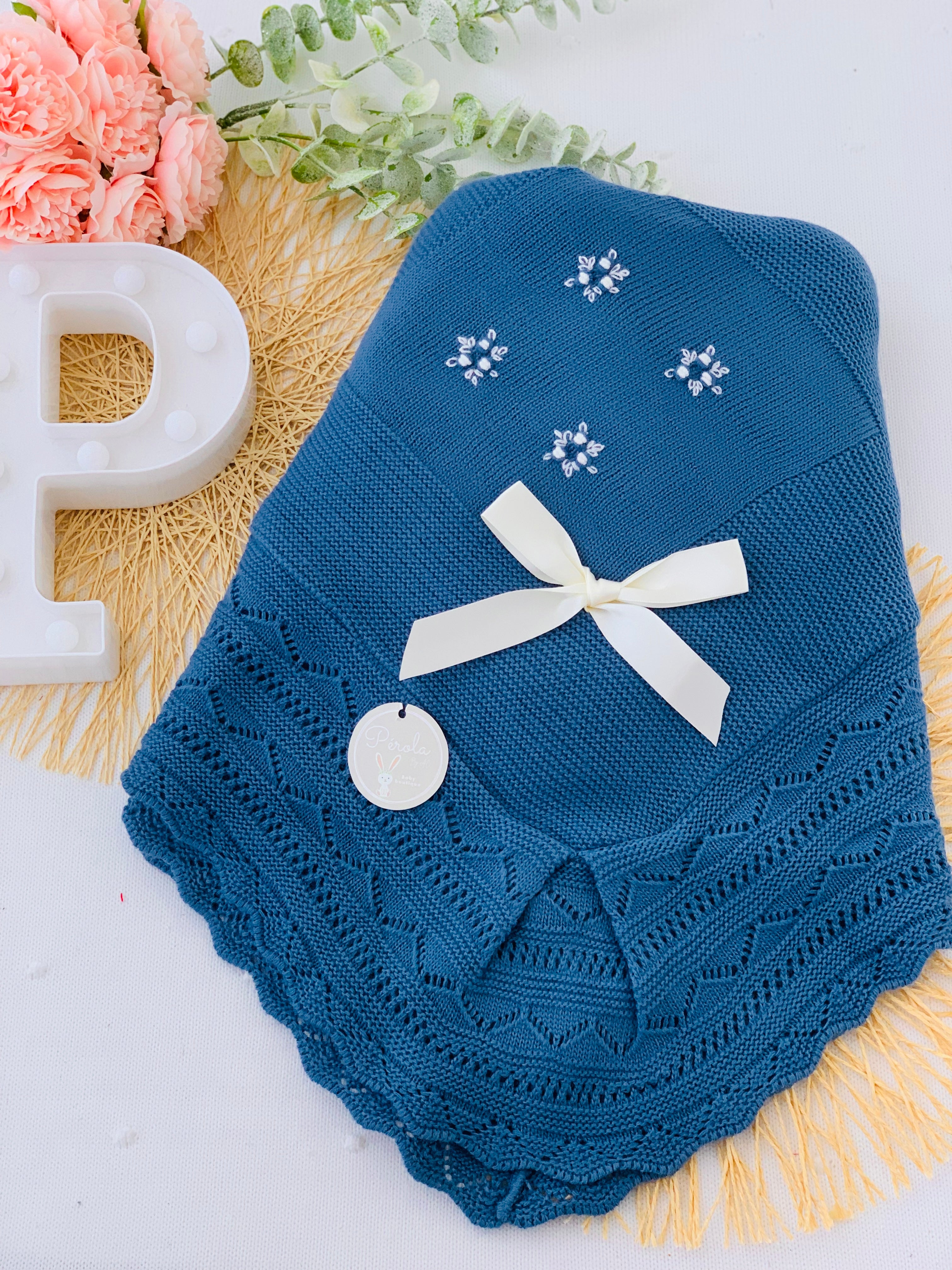 Manta / Xaile em malha