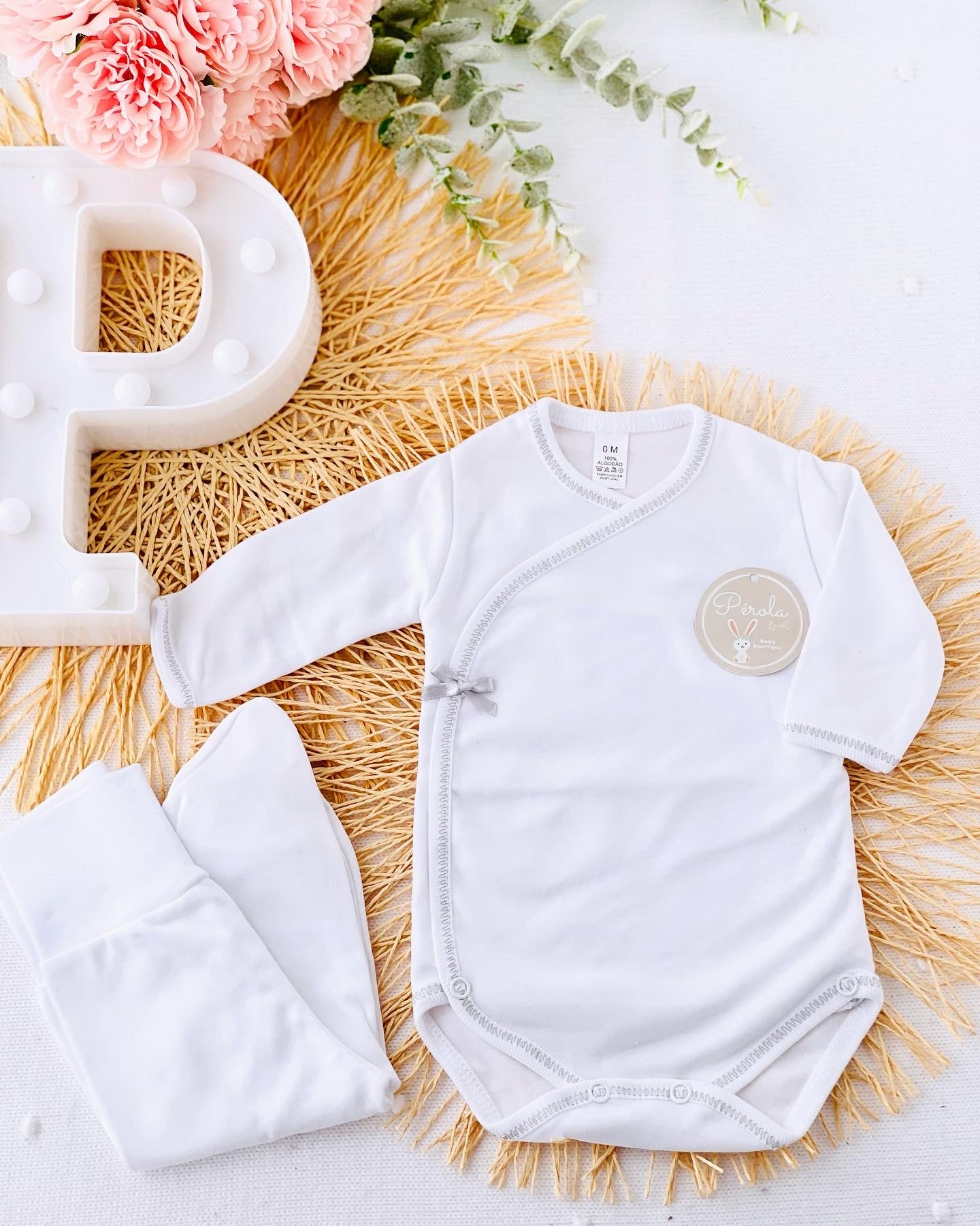 Conjunto interiores Amor: Body e calças