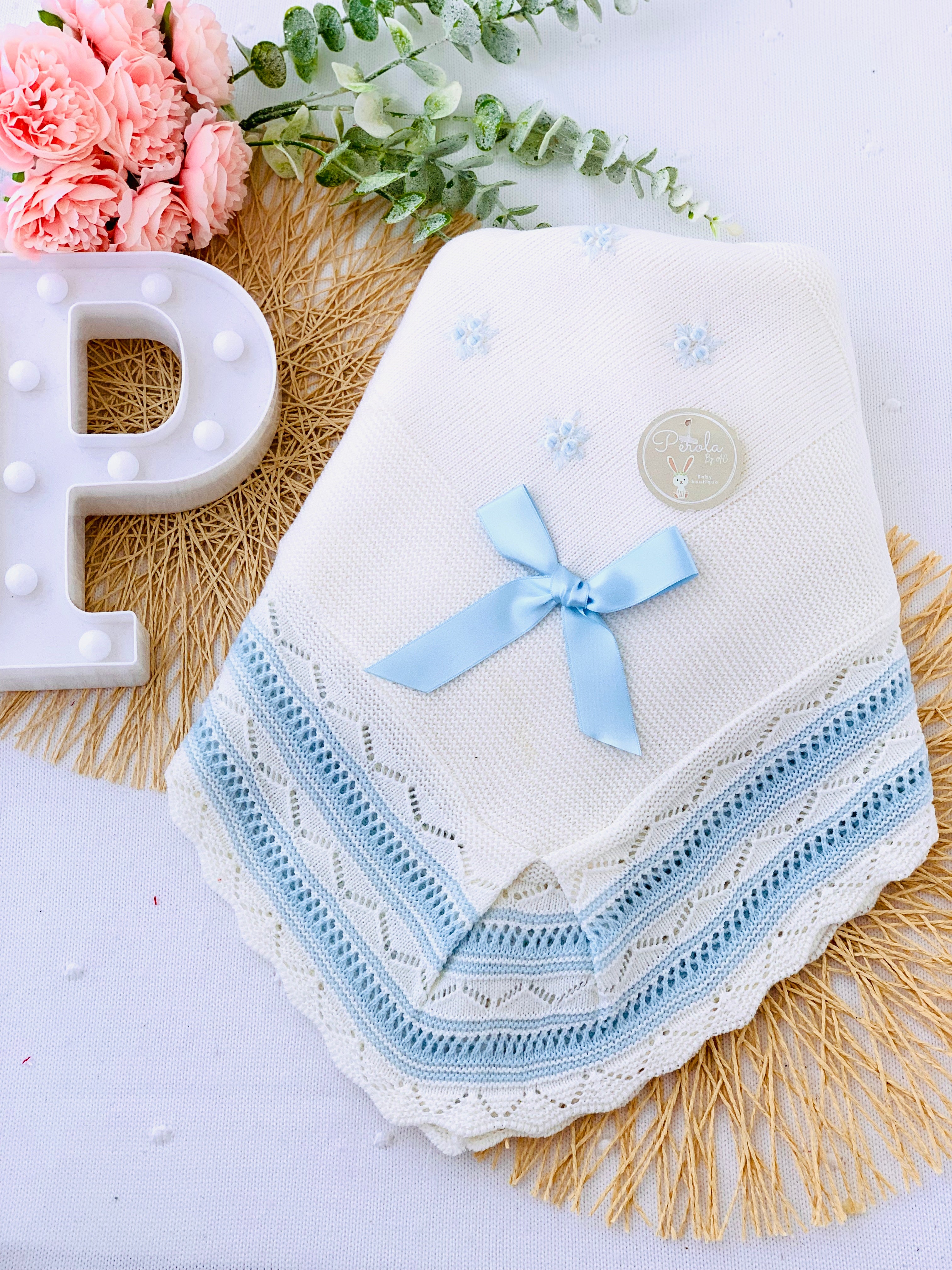 Manta / Xaile em malha